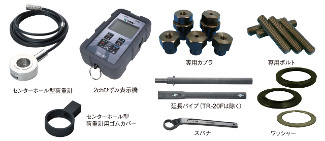 アンカー引張強度試験機 プロテスターTR　付属品