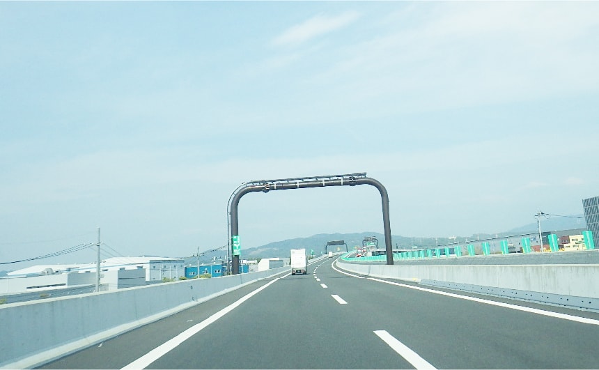 梁部材取り付け後