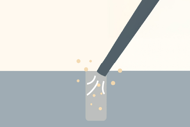穿孔・孔内清掃