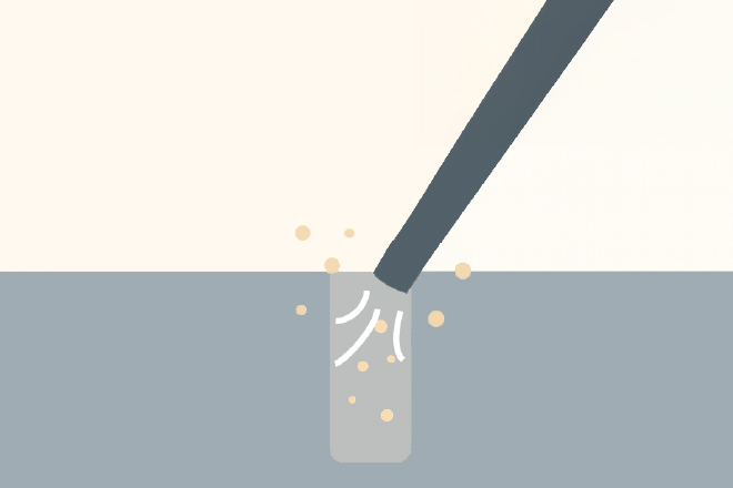孔内清掃