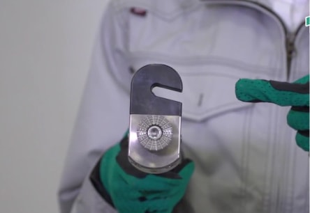 先端冶具の確認