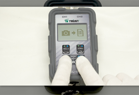 アンカー引張強度試験機 プロテスターTR　13 必要に応じて「ENTER」と「SHIFT」を同時に長押ししてキャプチャします。)