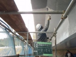 コンクリート補修工事　橋りょう補修工事